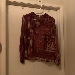 Textured Designed Blouse
